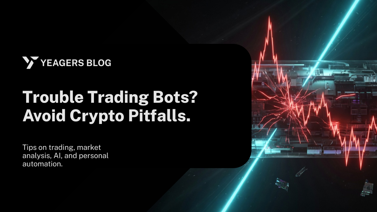 Trouble Trading Bots? Avoid Crypto Pitfalls.