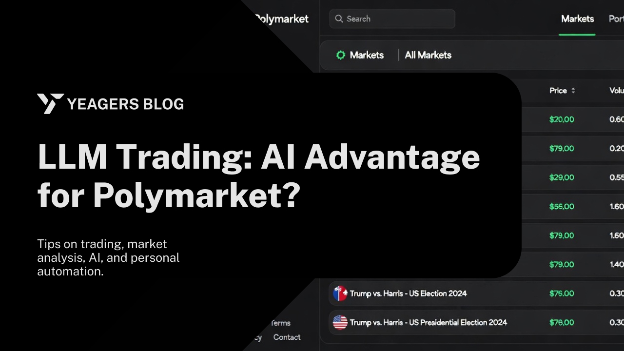 LLM Trading: AI Advantage for Polymarket?