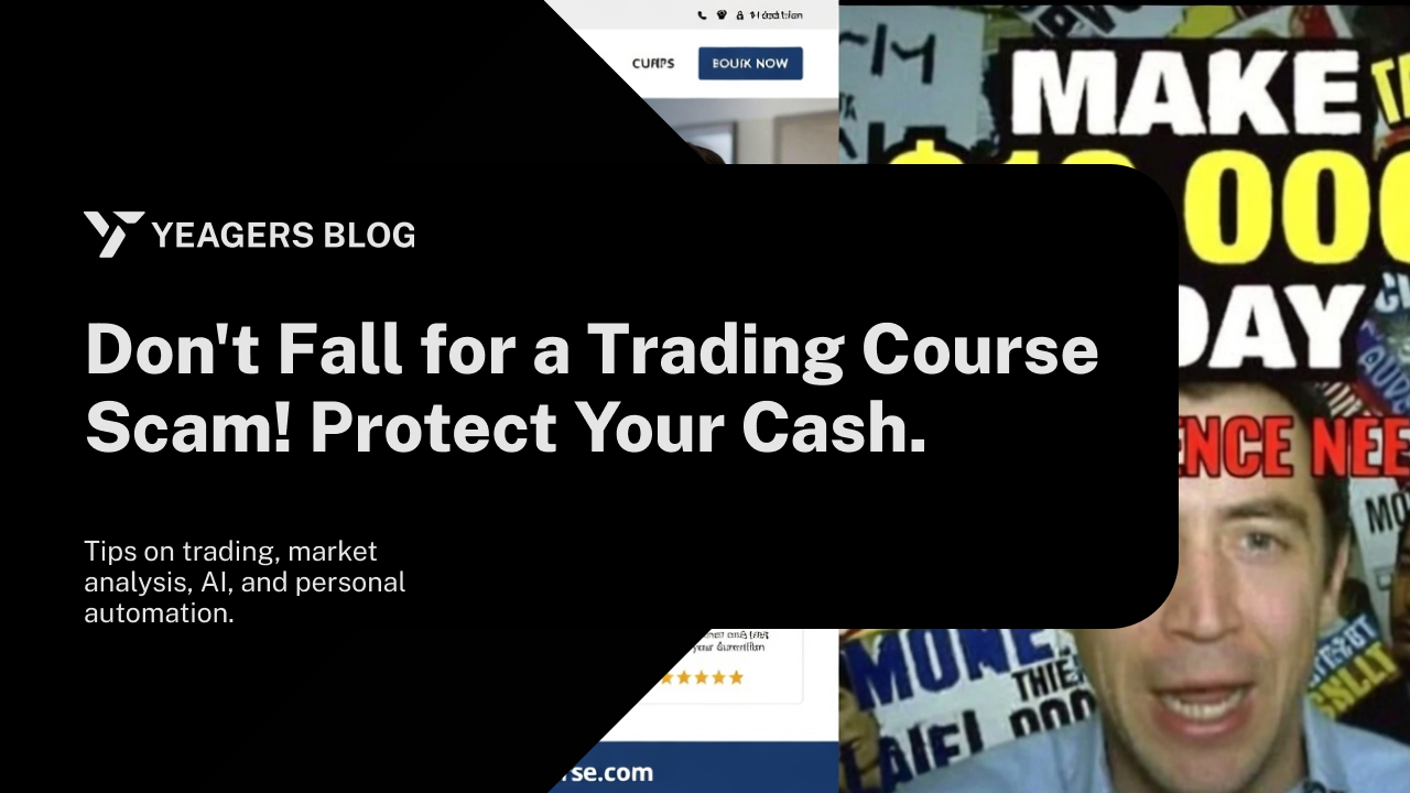 Don't Fall for a Trading Course Scam! Protect Your Cash.
