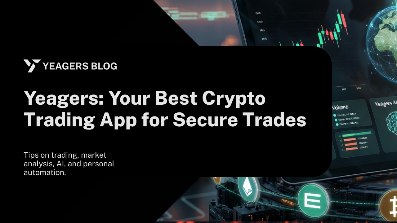 Yeagers: Your Best Crypto Trading App for Secure Trades