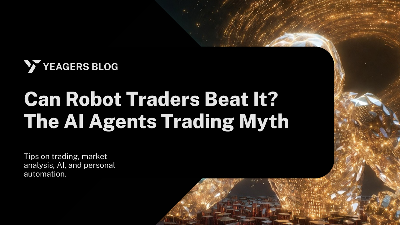 Can Robot Traders Beat It? The AI Agents Trading Myth
