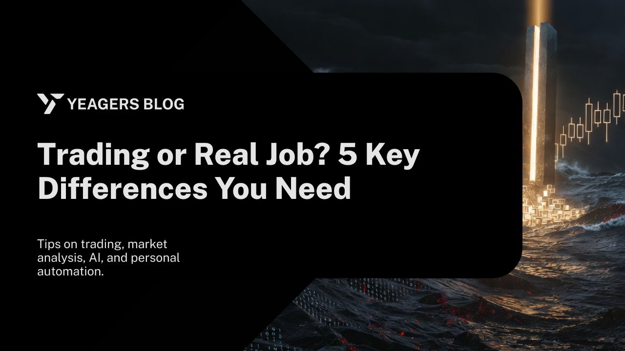 Trading Or Real Job? 5 Key Differences You Need