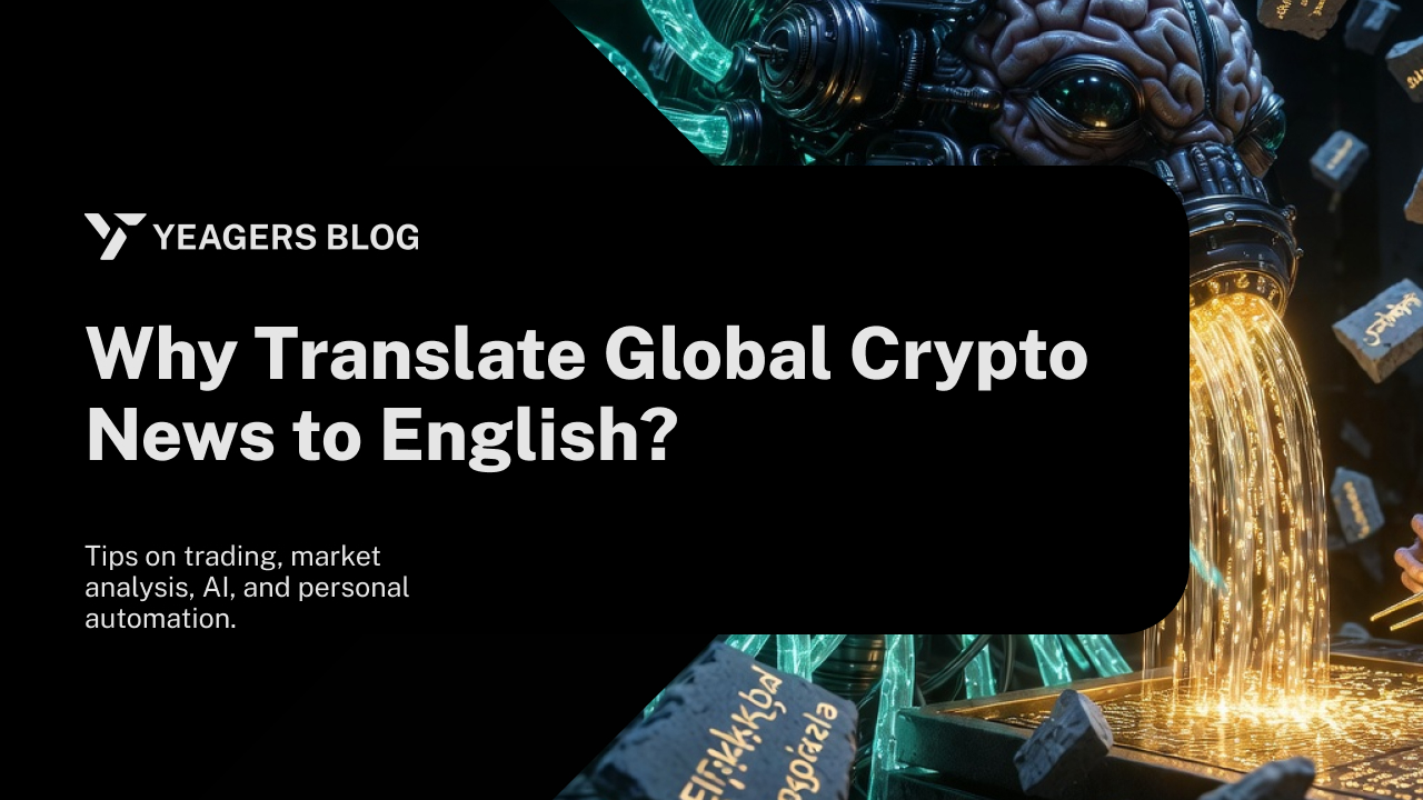 Why Translate Global Crypto News to English?