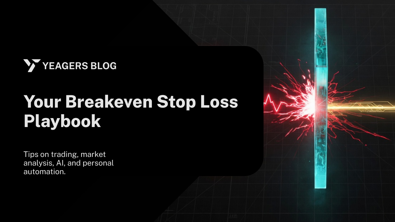 Your Breakeven Stop Loss Playbook