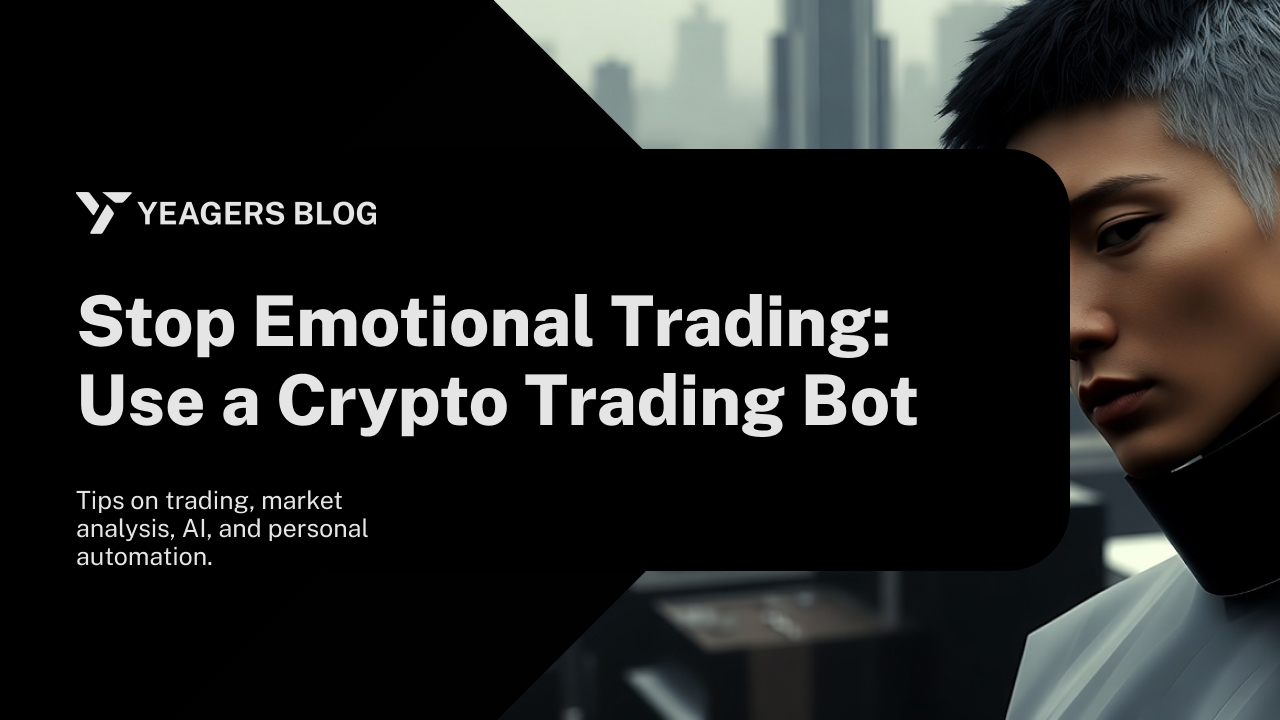 Stop emotional trading: Use a crypto trading bot
